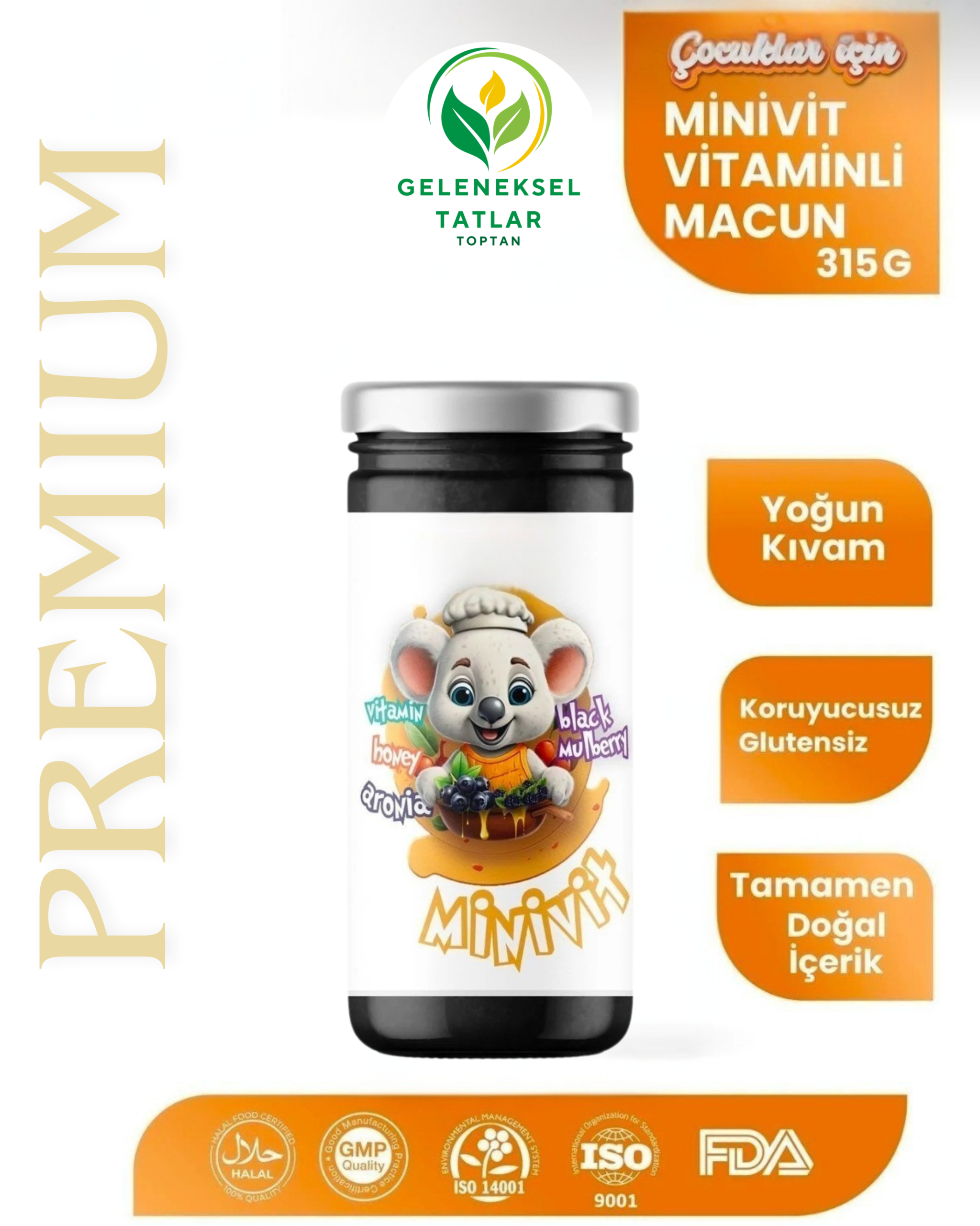 Toptan Minivit Çocuk Macunu