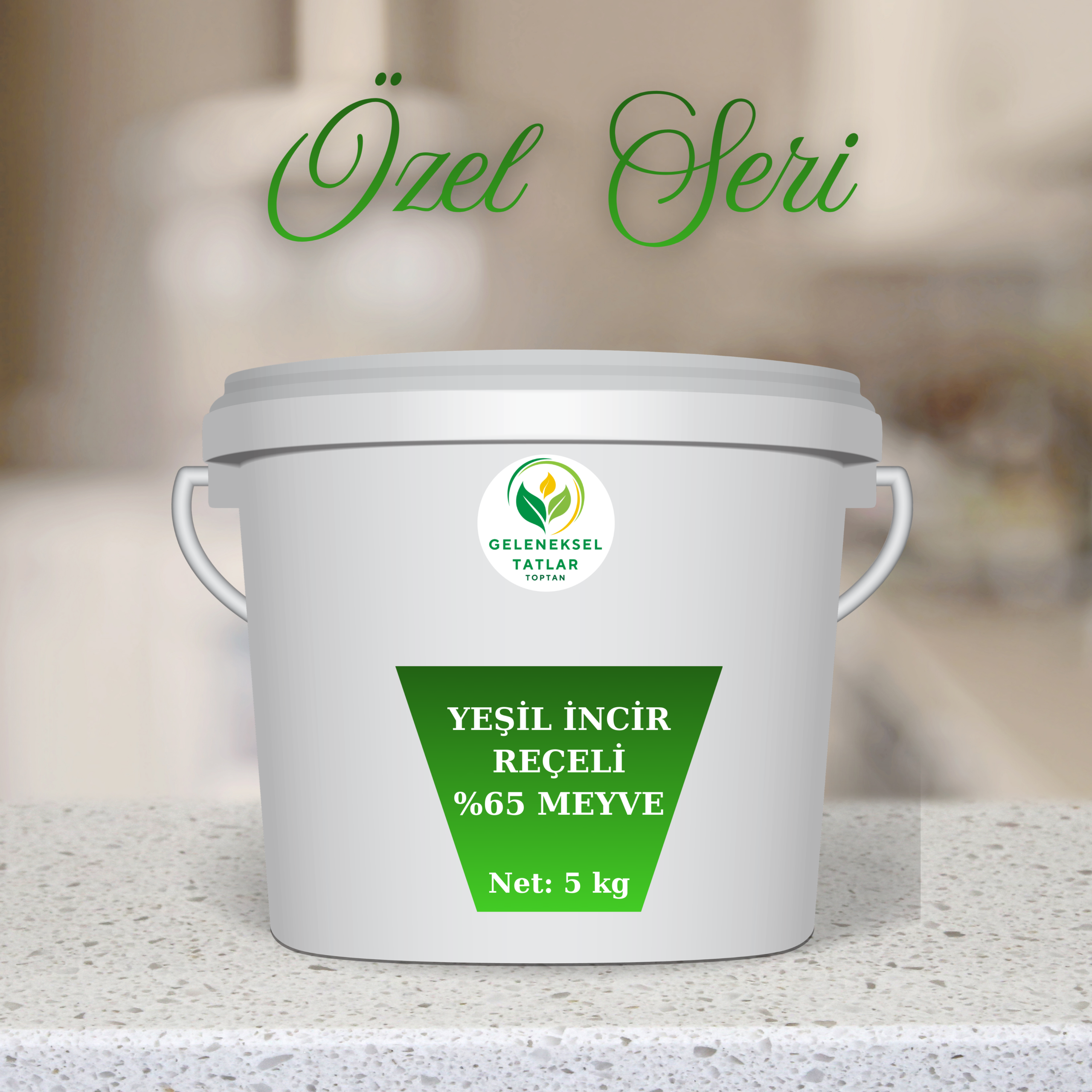 Yeşil İncir Reçeli 5kg